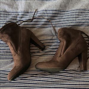 Brown Unisa Booties